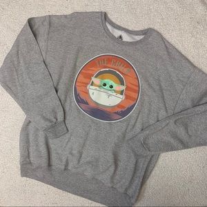 Disney Baby Yoda The Mandalorian Sweat Shirt XL